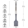 image:imageFarberware Pro Stainless Steel Whisk 1325 Inches  Soft Grip Handle for Beating Eggs Whipping Cream Blending Batters and Sauces Dishwasher Safe Kitchen UtensilBasting Brush