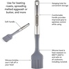 image:imageFarberware Pro Stainless Steel Whisk 1325 Inches  Soft Grip Handle for Beating Eggs Whipping Cream Blending Batters and Sauces Dishwasher Safe Kitchen UtensilBasting Brush