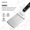 image:imageFarberware Pro Triple Rivet Wide Turner  95Inch Stainless Steel Head Kitchen Spatula with Durable POM Handle amp Reinforced Rivets Ideal Cooking Utensil for Flipping Lifting amp Scraping5243222