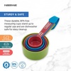 image:imageFarberware Professional Plastic Measuring Spoons Set of 5 Colors may varyCups