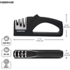 image:imageFarberware Tabletop Knife Sharpener Black 75Inch3 Stage Sharpener