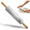 image:imageFARBERWARE Classic Wood Rolling Pin 18Inch Hardwood Dough Roller for Baking Pizza Pies Pastry and Cookies Ergonomic Handles Kitchen EssentialMarble