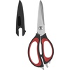 image:imageFarberware 4in1 Kitchen Scissors High Carbon Stainless Steel BlackRed and Black