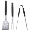 image:imageFarberware 5261914 Barbecue 3Piece Tool Set 3 CT Black3 CT