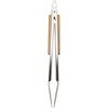image:imageFarberware BBQ Acacia Wood Handled Tong 17Inch Stainless Steel