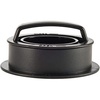 image:imageFarberware Barbecue Cast Iron Grill Press 7Inch BlackDouble Sided Burger Slider Press