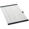 image:imageFarberware Dish Drying Rack Over the Sink Large Stainless Steel Rolling Drying Rack for Kitchen Counter RustResistant Rods Holds Up to 22 lbs Dishwasher Safe