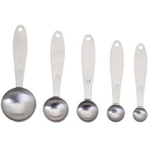 image:imageFarberware  5203584 Farberware Professional Stainless Steel Measuring Cups Set of 4Measuring Spoons