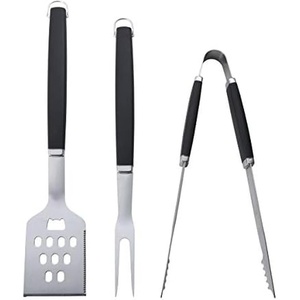 image:imageFarberware 5261914 Barbecue 3Piece Tool Set 3 CT Black3 CT