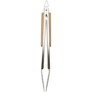 image:imageFarberware BBQ Acacia Wood Handled Tong 17Inch Stainless Steel