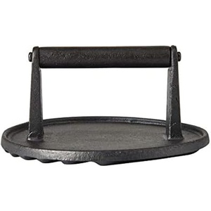 image:imageFarberware Barbecue Cast Iron Grill Press 7Inch BlackGrill Press