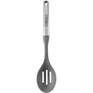 image:imageFarberware Pro Stainless Steel Whisk 1325 Inches  Soft Grip Handle for Beating Eggs Whipping Cream Blending Batters and Sauces Dishwasher Safe Kitchen UtensilSlotted Spoon