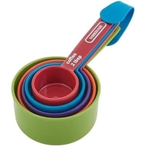 image:imageFarberware Professional Plastic Measuring Spoons Set of 5 Colors may varyCups