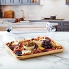 image:imageFARBERWARE Rectangular BuildaBoard Cutting Board with Single Compartment and Clear Locking Lid for Charcuterie Snacks and More BambooBlack
