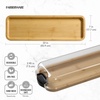 image:imageFARBERWARE Rectangular BuildaBoard Cutting Board with Single Compartment and Clear Locking Lid for Charcuterie Snacks and More BambooOnyx