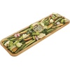 image:imageFARBERWARE Rectangular BuildaBoard Cutting Board with Single Compartment and Clear Locking Lid for Charcuterie Snacks and More BambooOnyx