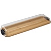 image:imageFARBERWARE Rectangular BuildaBoard Cutting Board with Single Compartment and Clear Locking Lid for Charcuterie Snacks and More BambooOnyx