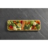 image:imageFARBERWARE Rectangular BuildaBoard Cutting Board with Single Compartment and Clear Locking Lid for Charcuterie Snacks and More BambooOnyx