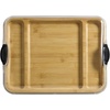 image:imageFARBERWARE Rectangular BuildaBoard Cutting Board with Single Compartment and Clear Locking Lid for Charcuterie Snacks and More BambooOnyxBamboo