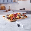 image:imageFARBERWARE Rectangular BuildaBoard Cutting Board with Single Compartment and Clear Locking Lid for Charcuterie Snacks and More BambooOnyxBamboo