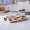 image:imageFARBERWARE Rectangular BuildaBoard Cutting Board with Single Compartment and Clear Locking Lid for Charcuterie Snacks and More BambooOnyxBamboo
