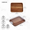image:imageFARBERWARE Rectangular BuildaBoard Cutting Board with Single Compartment and Clear Locking Lid for Charcuterie Snacks and More BambooWhite