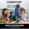 image:imageFARBERWARE Rectangular BuildaBoard Cutting Board with Single Compartment and Clear Locking Lid for Charcuterie Snacks and More BambooWhiteAcacia