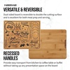 image:imageFarberware 11 x 14 Inch Bamboo Cutting Board Charcuterie Pattern142L x 11W
