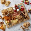 image:imageFarberware 11 x 14 Inch Bamboo Cutting Board Charcuterie PatternSnack Time
