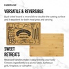 image:imageFarberware 12 x 18 Inch Bamboo Cutting Board Smores Campfire PatternNatural