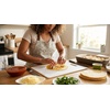image:imageFarberware 12 x 18 Inch Reversible Plastic Cutting Board11L x 14W