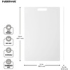 image:imageFarberware 12 x 18 Inch Reversible Plastic Cutting Board18L x 12W