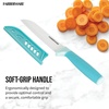 image:imageFarberware 6Inch Ceramic Chef Knife with Blade Cover AquaAqua
