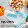 image:imageFarberware 6Inch Ceramic Chef Knife with Blade Cover AquaAqua