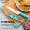image:imageFarberware 6Inch Ceramic Chef Knife with Blade Cover AquaAqua
