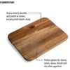 image:imageFarberware Acacia Wood Cutting Board 8 x 10  Reversible Charcuterie Board for Kitchen Prep Chopping Meats amp Veggies Gentle on Knives Kitchen Starter amp Gift Essential14L x 11W