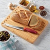 image:imageFarberware Bamboo Bread Cutting Board with Finger Grip and Juice Groove 11x14 Inch Bamboo