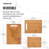 image:imageFarberware Bamboo Cutting Board Set 4Piece Reversible11L x 08W Pack of 3