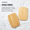 image:imageFarberware Bamboo Cutting Board Set 4Piece Reversible14L x 11W