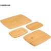 image:imageFarberware Bamboo Cutting Board Set 4Piece Reversible14L x 11W