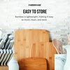 image:imageFarberware Bamboo Cutting Board Set of 3 Reversible 3 Sizes