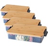image:imageFarberware BuildABoard 11 x 16 Inch Poly Snacklebox with LidBlack