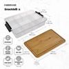 image:imageFarberware BuildABoard 11 x 16 Inch Poly Snacklebox with LidBlack