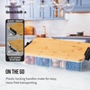 image:imageFarberware BuildABoard 11 x 16 Inch Poly Snacklebox with LidBlack