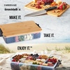 image:imageFarberware BuildABoard 11 x 16 Inch Poly Snacklebox with LidBlack
