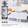 image:imageFarberware BuildABoard 11 x 16 Inch Poly Snacklebox with LidWhite
