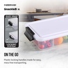 image:imageFarberware BuildABoard 11 x 16 Inch Poly Snacklebox with LidWhite