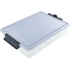 image:imageFarberware BuildABoard 11 x 16 Inch Poly Snacklebox with LidWhite
