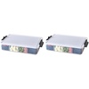image:imageFarberware BuildABoard 11 x 16 Inch Poly Snacklebox with LidWhite