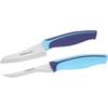 image:imageFarberware Precise Slice Bread Knife 8 Inch Maroon UltraSharp Serrated Blade Ergonomic SoftGrip Handle Ideal for Precision Cutting2Piece Parer Knife Set